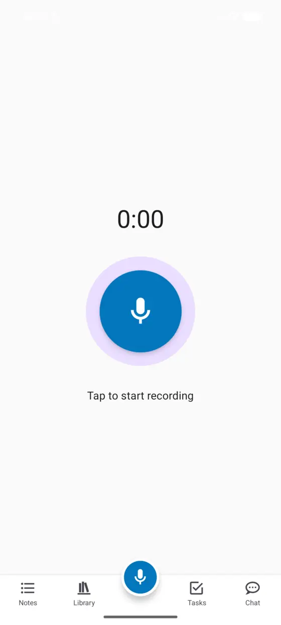 Recording on the phone