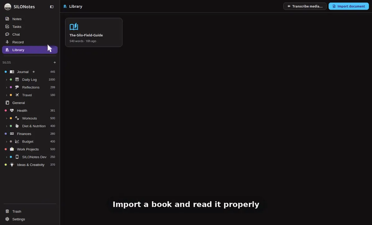 The Library and reader